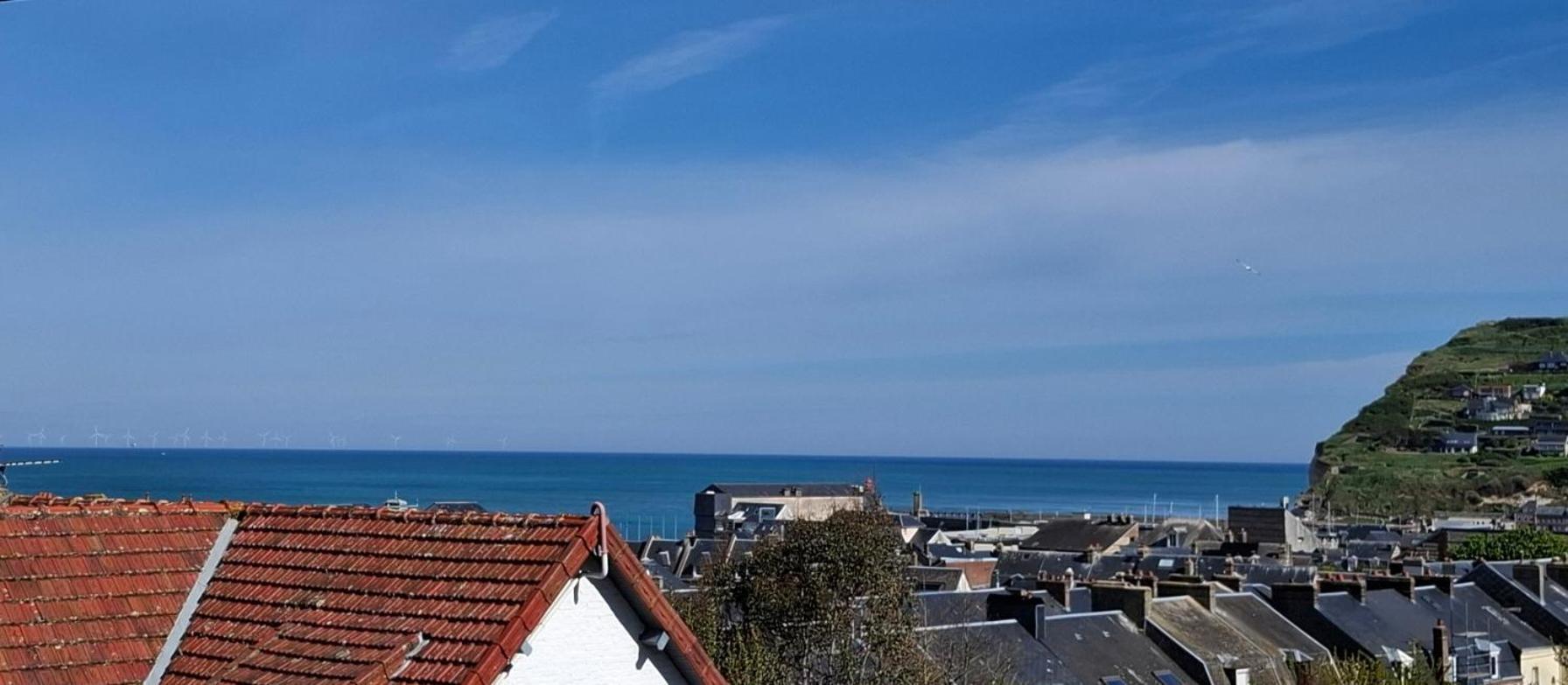 Gîte Mer en Vue. 2 Ch. Classé 3 étoiles Fécamp Esterno foto